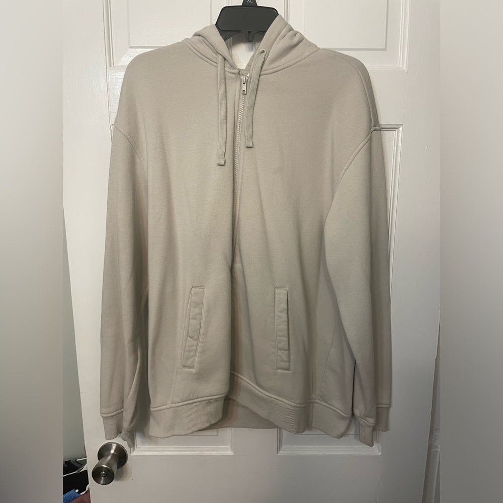 Cream H&M zip up